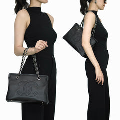 Petit Timeless Tote Caviar