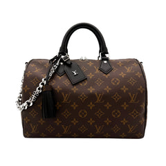 Speedy Softy Black Monogram