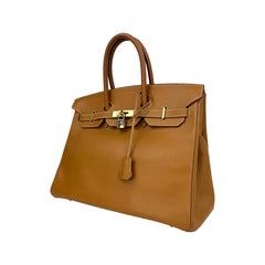 Birkin 35 Gold on Gold
