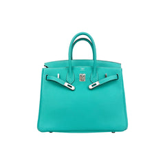 Birkin 25 Bleu Lagon PHW