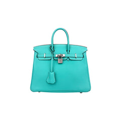 Birkin 25 Bleu Lagon PHW