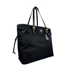 Nylon Tote Black GHW