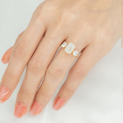 Victoria 92 Ring 3.04+1.03CT