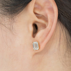 Elizabeth 78 Earrings 3.04+3.02CT