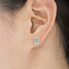 Elizabeth 78 Earrings 3.04+3.02CT